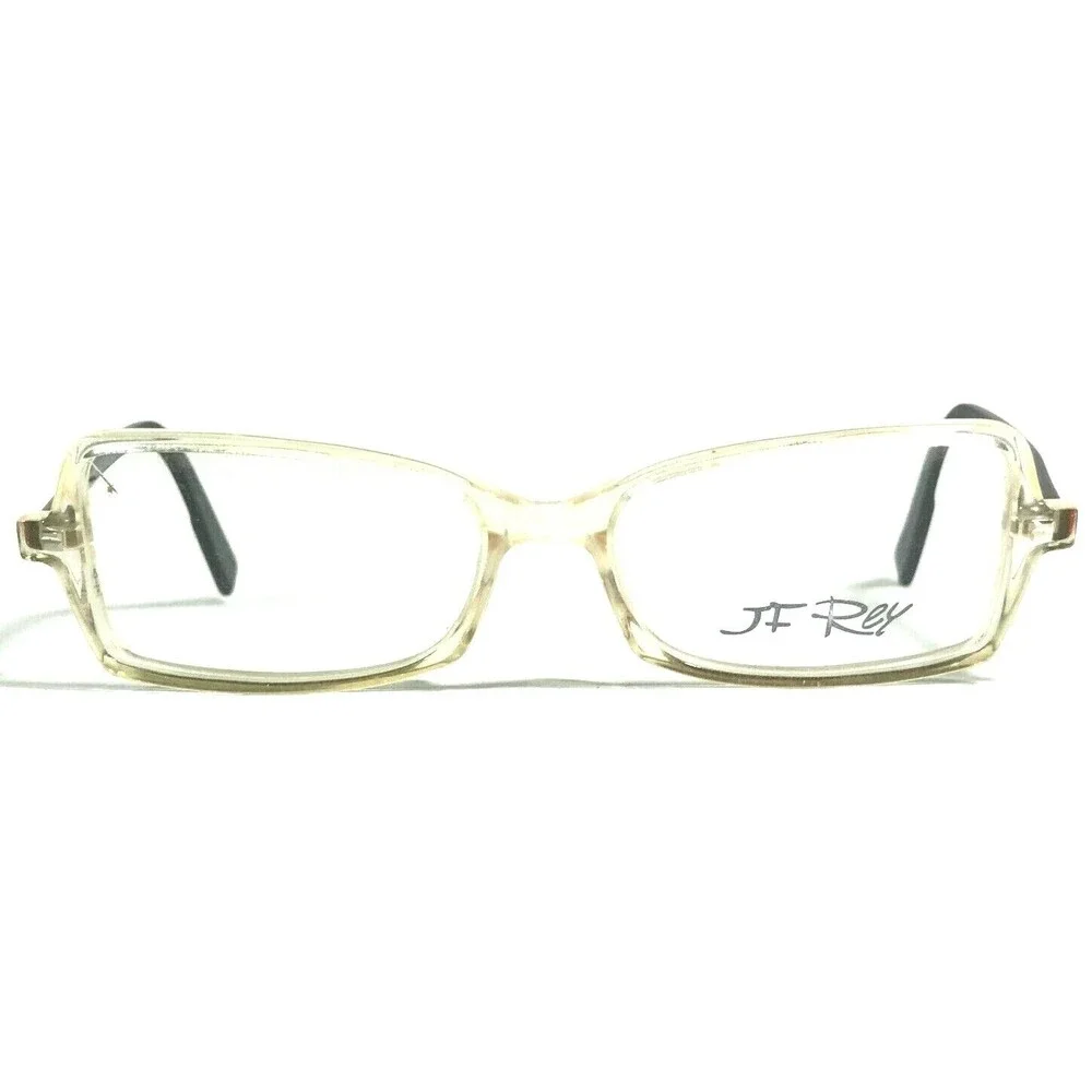 J.F. Rey Petite Eyeglasses Frames JF0932 1430 Black Red Clear Cat Eye 46-18-142